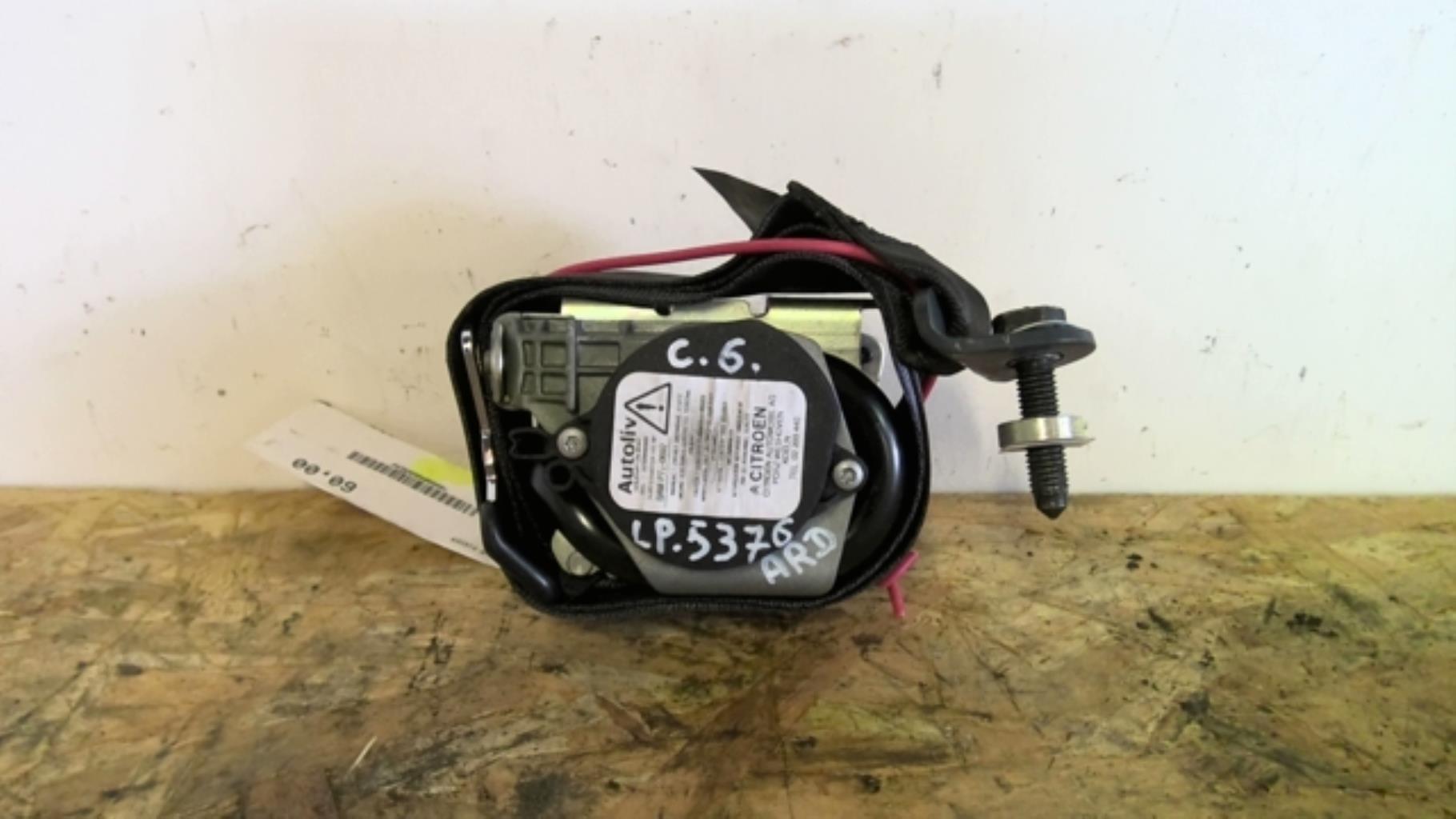Ceinture arriere droit CITROEN C6 Diesel - 1