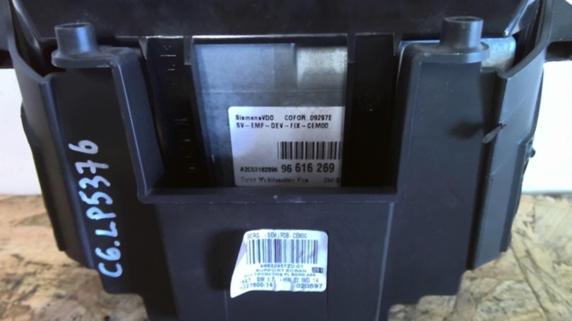 Ecran GPS CITROEN C6 Diesel - 1