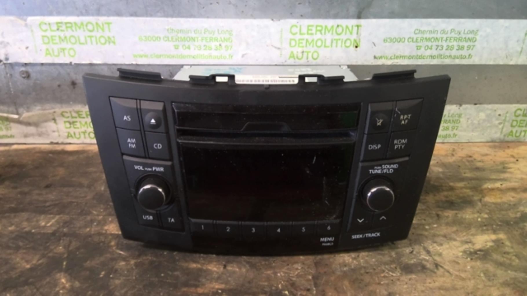 Autoradio d'origine SUZUKI SWIFT 4 Diesel - 1
