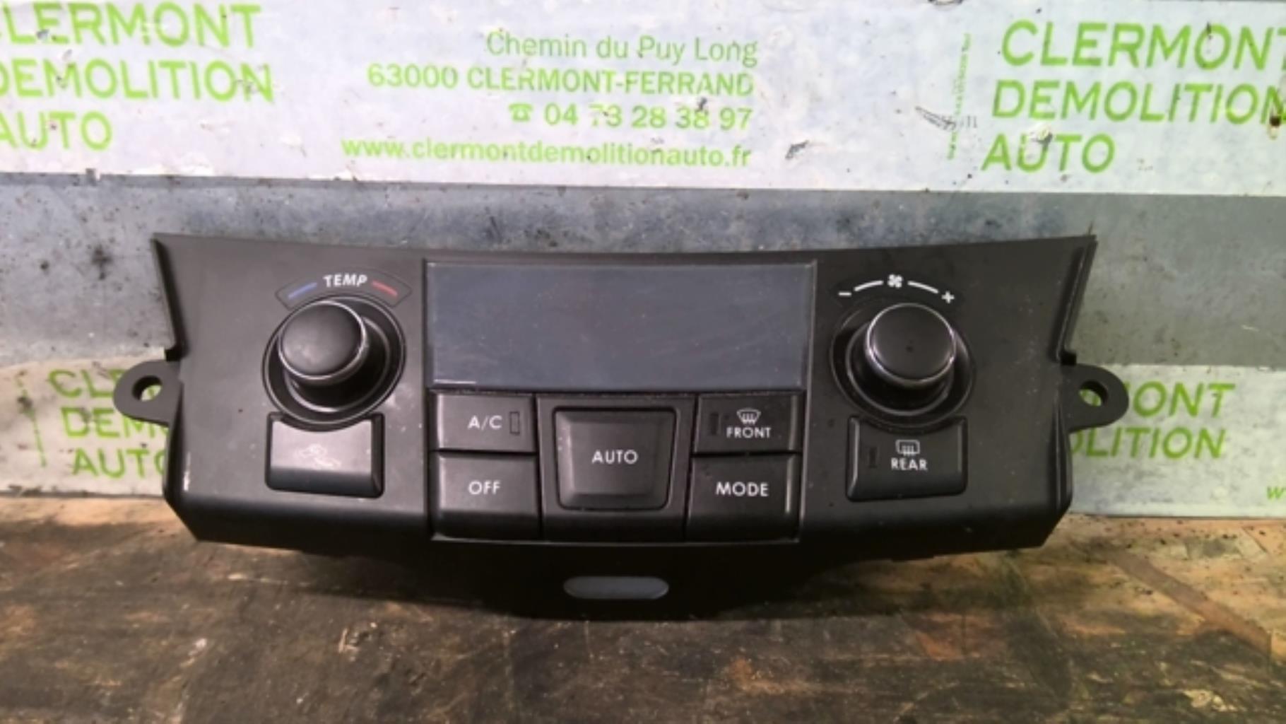 Commande chauffage SUZUKI SWIFT 4 Diesel - 1
