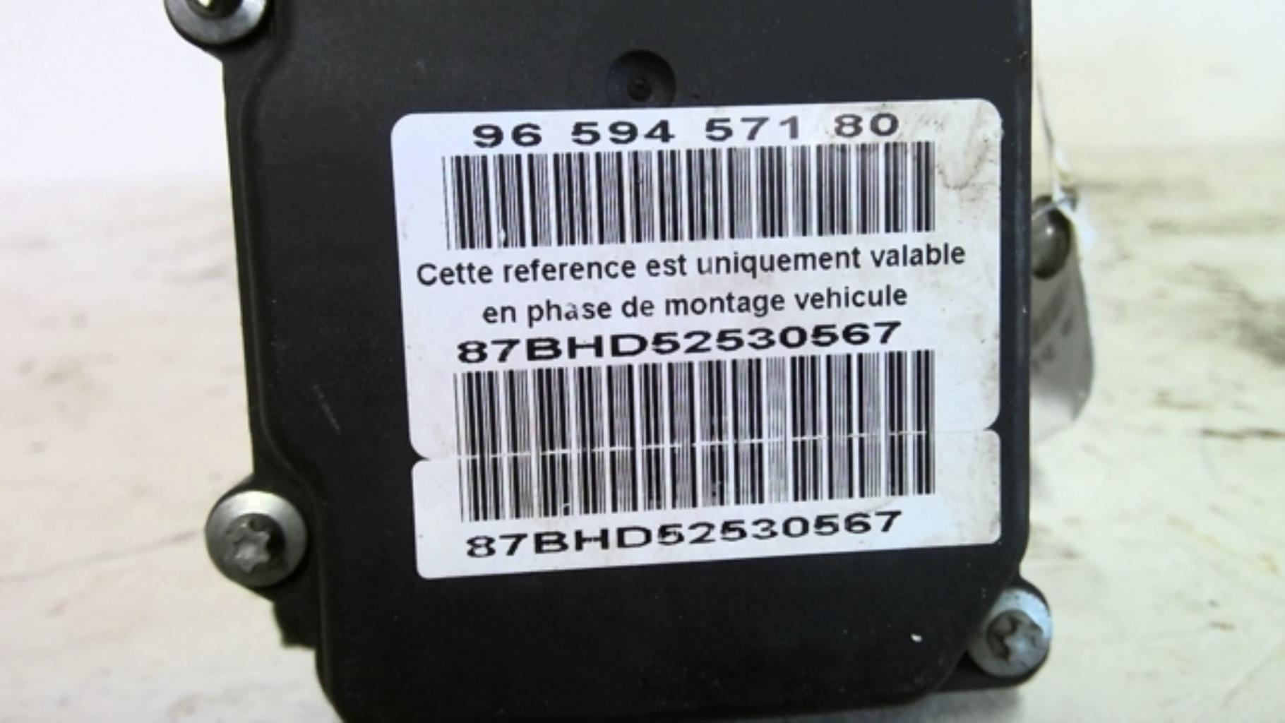 Bloc ABS (freins anti-blocage) CITROEN C4 1 PHASE 1 Essence - 1