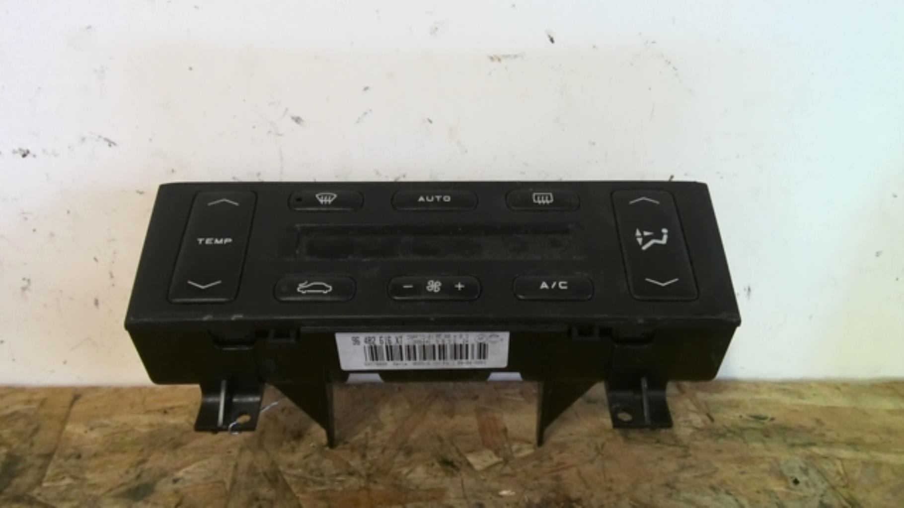 Commande chauffage PEUGEOT 406 COUPE Diesel - 1