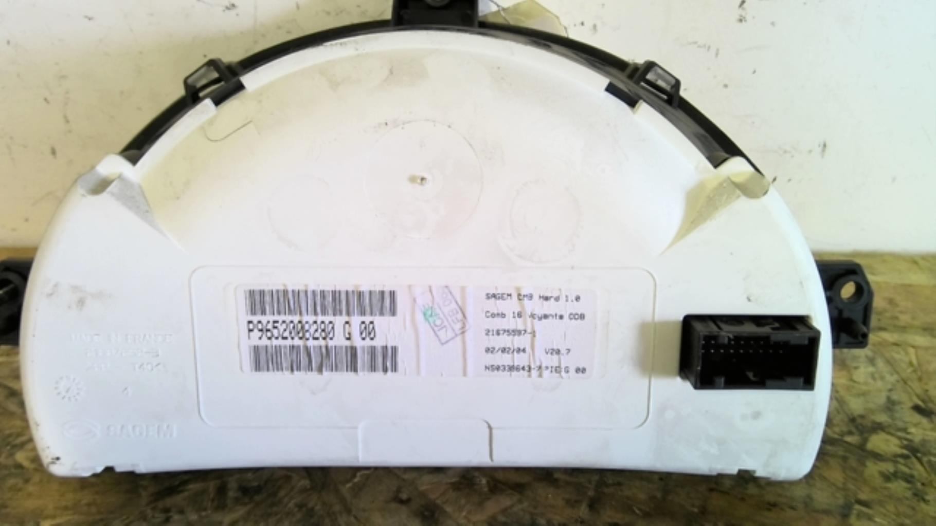 Compteur CITROEN C3 1 PHASE 1 Diesel - 1