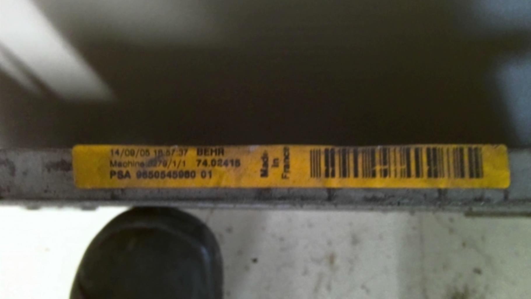 Condenseur de clim CITROEN C4 1 PHASE 1 Essence - 1