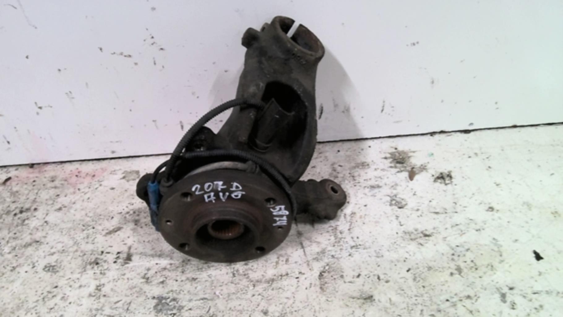Fusee avant gauche PEUGEOT 207 PHASE 2 Diesel - 1