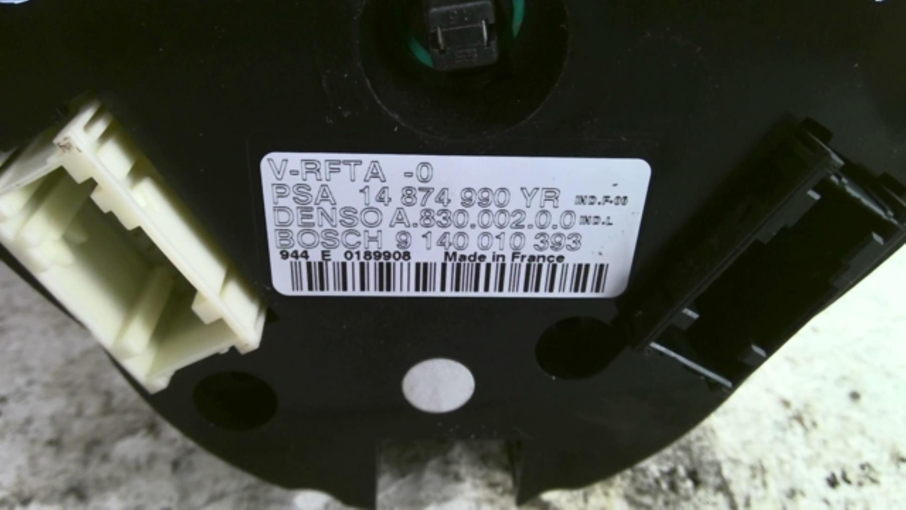 Commande chauffage CITROEN C8 Diesel - 1