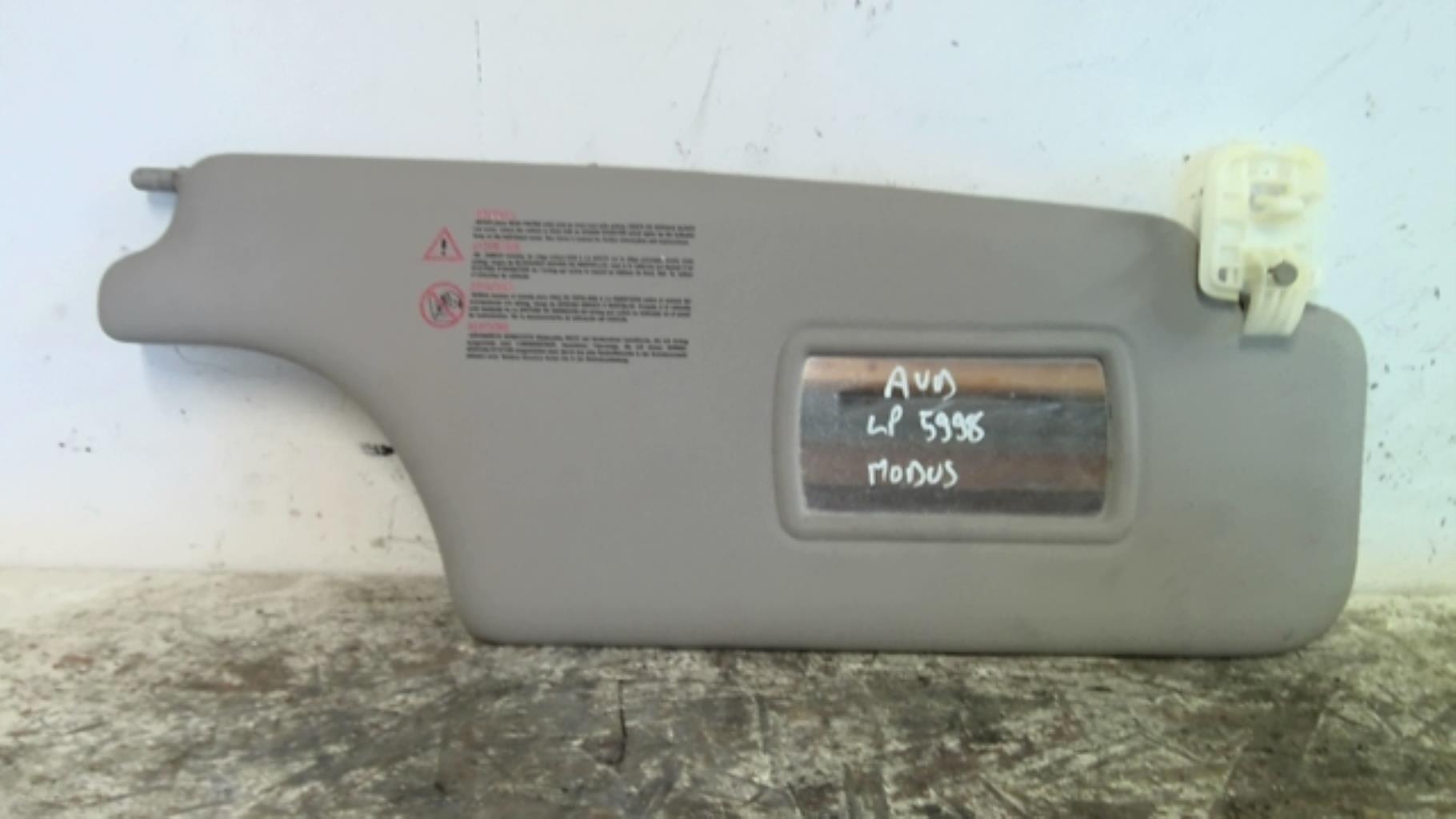 Pare soleil droit RENAULT MODUS PHASE 1 Diesel - 1
