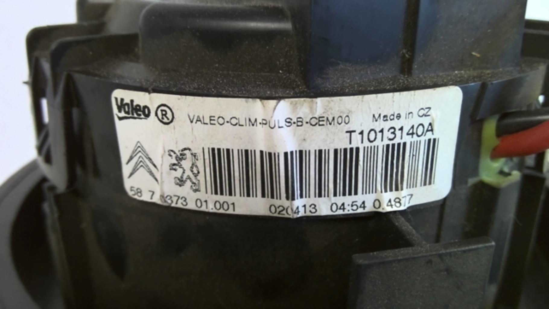 Pulseur d'air PEUGEOT 208 1 PHASE 1 Diesel - 1