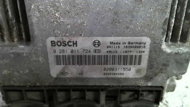 Calculateur moteur RENAULT ESPACE 4 PHASE 1 Diesel - 1