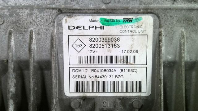 Calculateur moteur NISSAN NOTE 1 PHASE 1 Diesel - 1