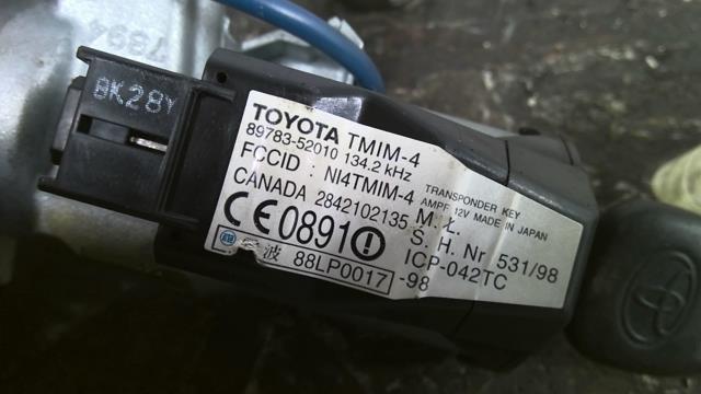 Antivol de direction TOYOTA YARIS 1 PHASE 1 Diesel - 1