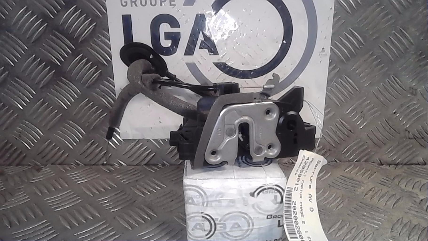 Serrure avant droit RENAULT CAPTUR 2 PHASE 1 Essence - 1