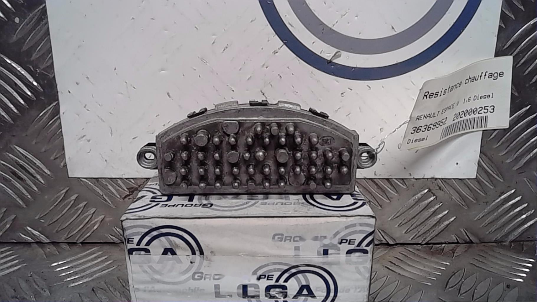 Resistance chauffage RENAULT ESPACE 5 Diesel - 1