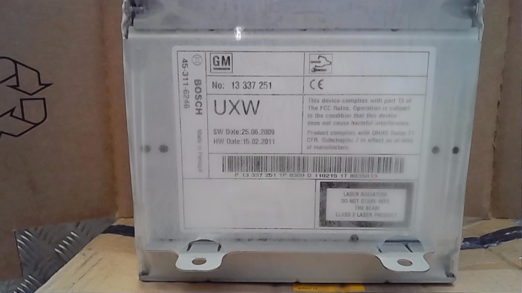 Autoradio OPEL ASTRA (J) 09-12  - 1