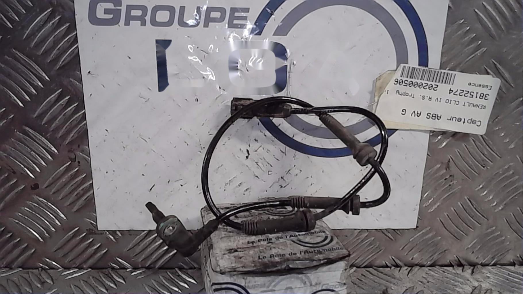 Capteur ABS avant gauche RENAULT CLIO 4 PHASE 2 Essence - 1