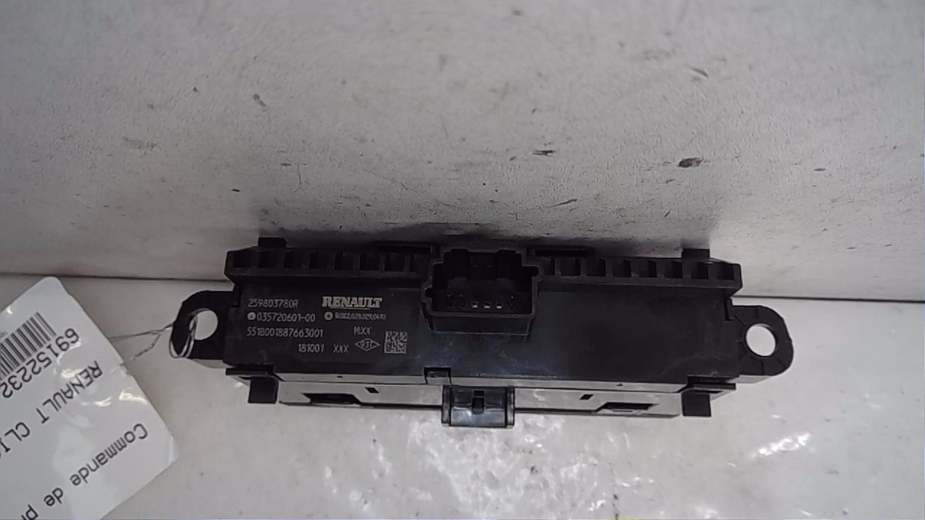 Commande de phare RENAULT CLIO 5 Essence/Hybride - 1