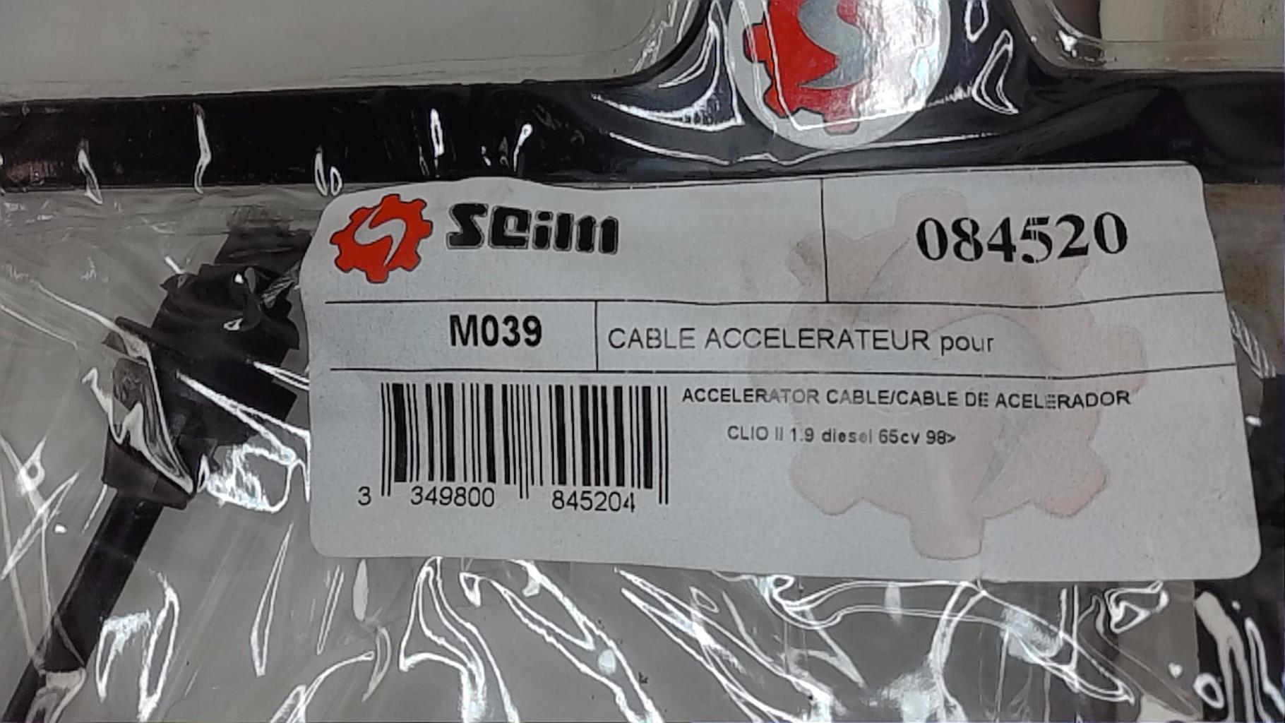 Cable d'accelerateur RENAULT CLIO 2 PHASE 1  - 1