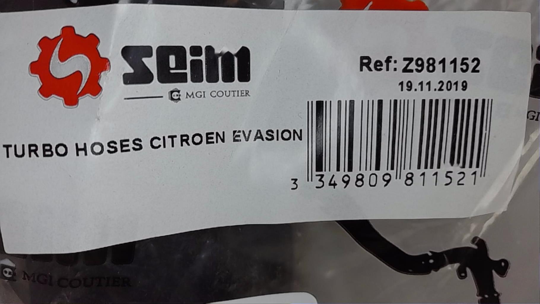 Durite de turbo FIAT SCUDO 2  - 1