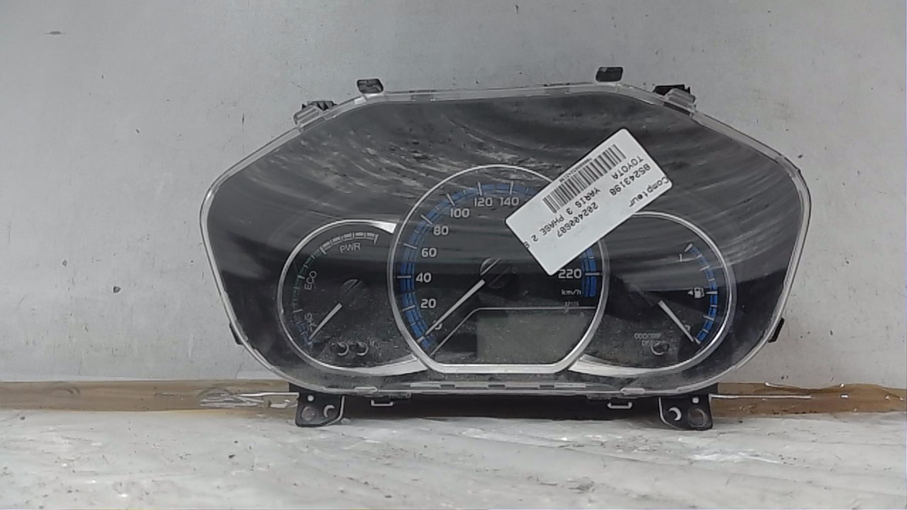 Compteur TOYOTA YARIS 3 PHASE 2 Essence/Hybride - 1