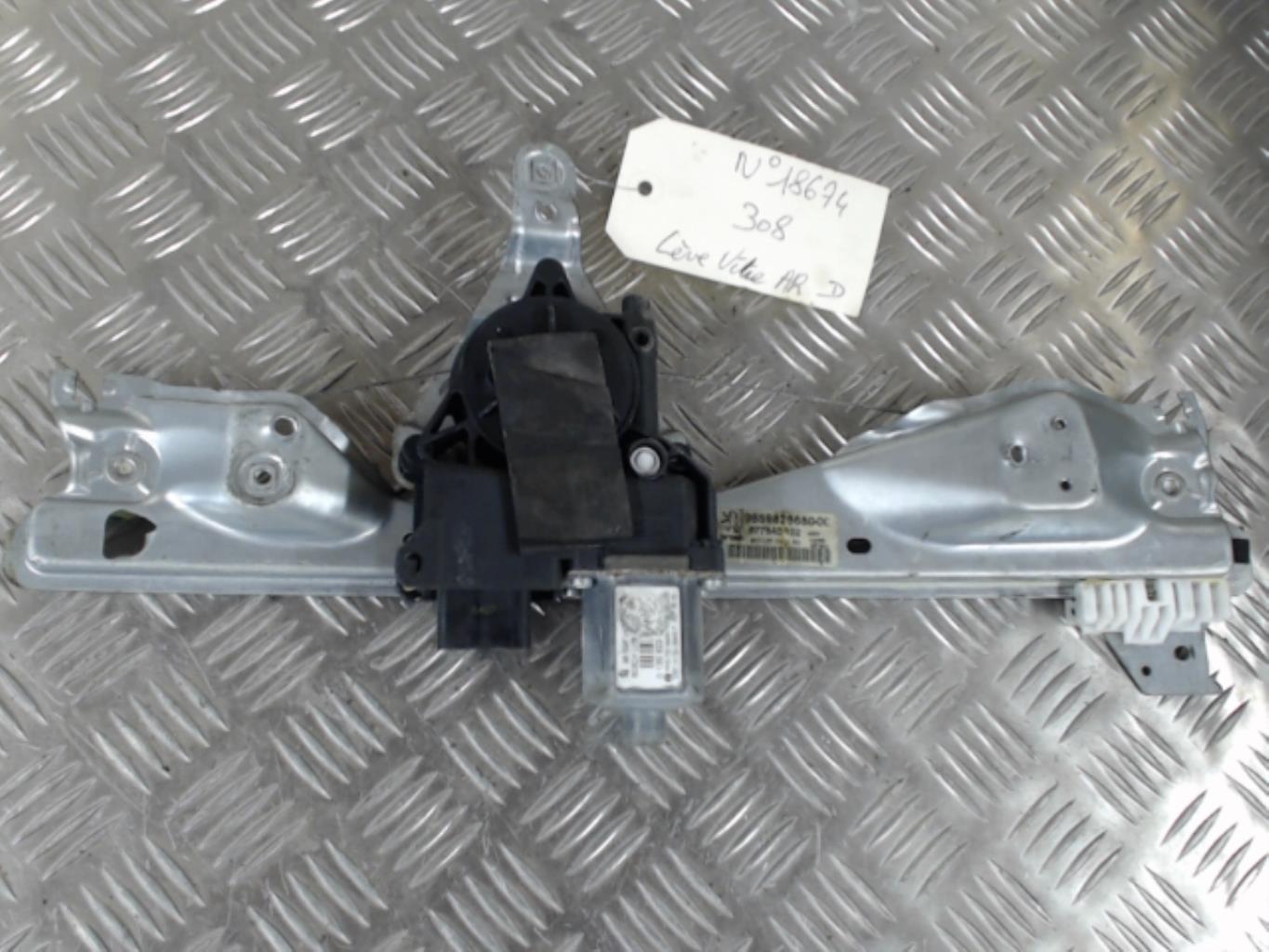 Alzacristalli elettrico posteriore destro PEUGEOT 308 1 PHASE 1 Diésel - 1