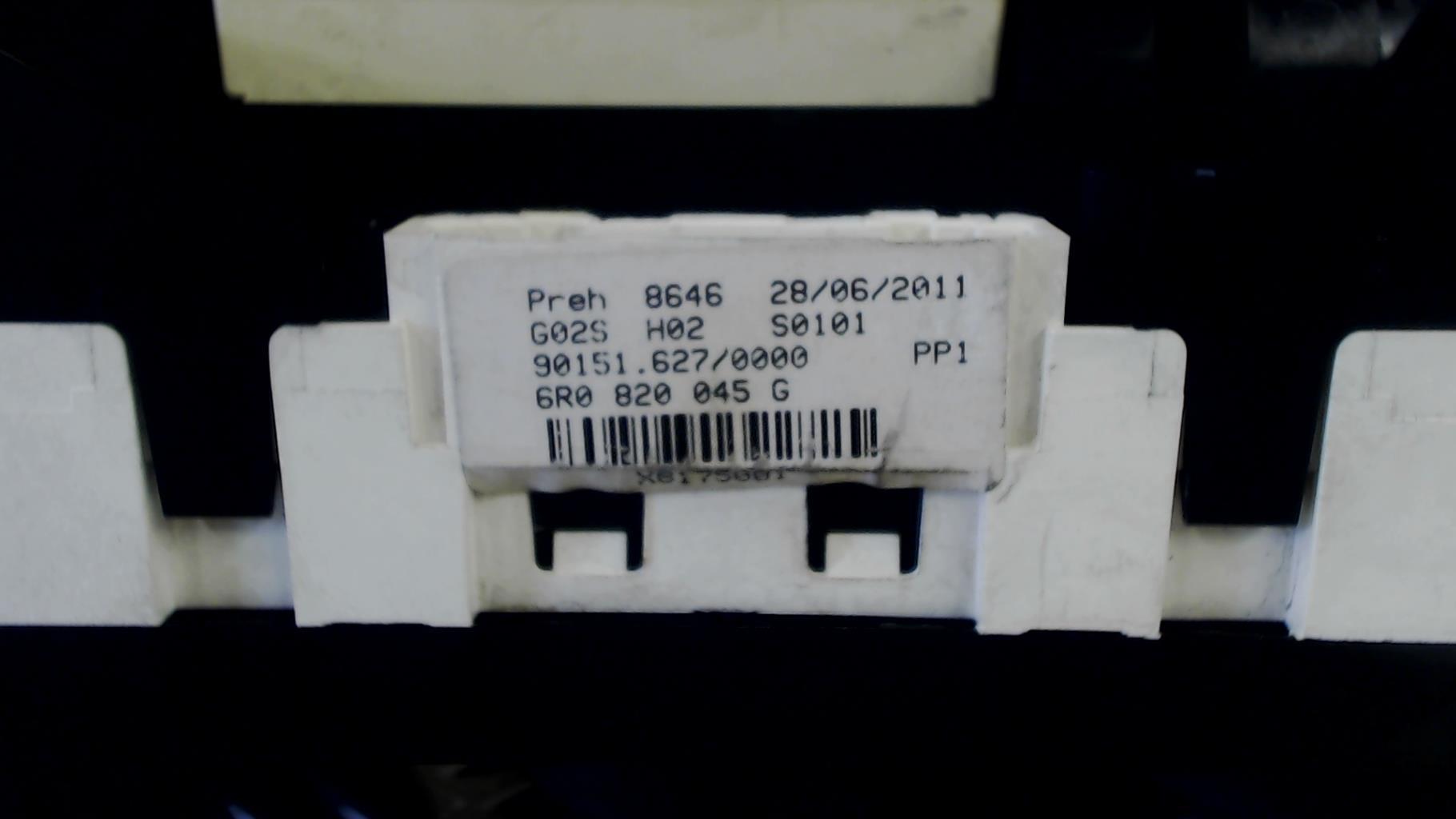 Commande chauffage VOLKSWAGEN POLO 5 PHASE 1 Essence - 1