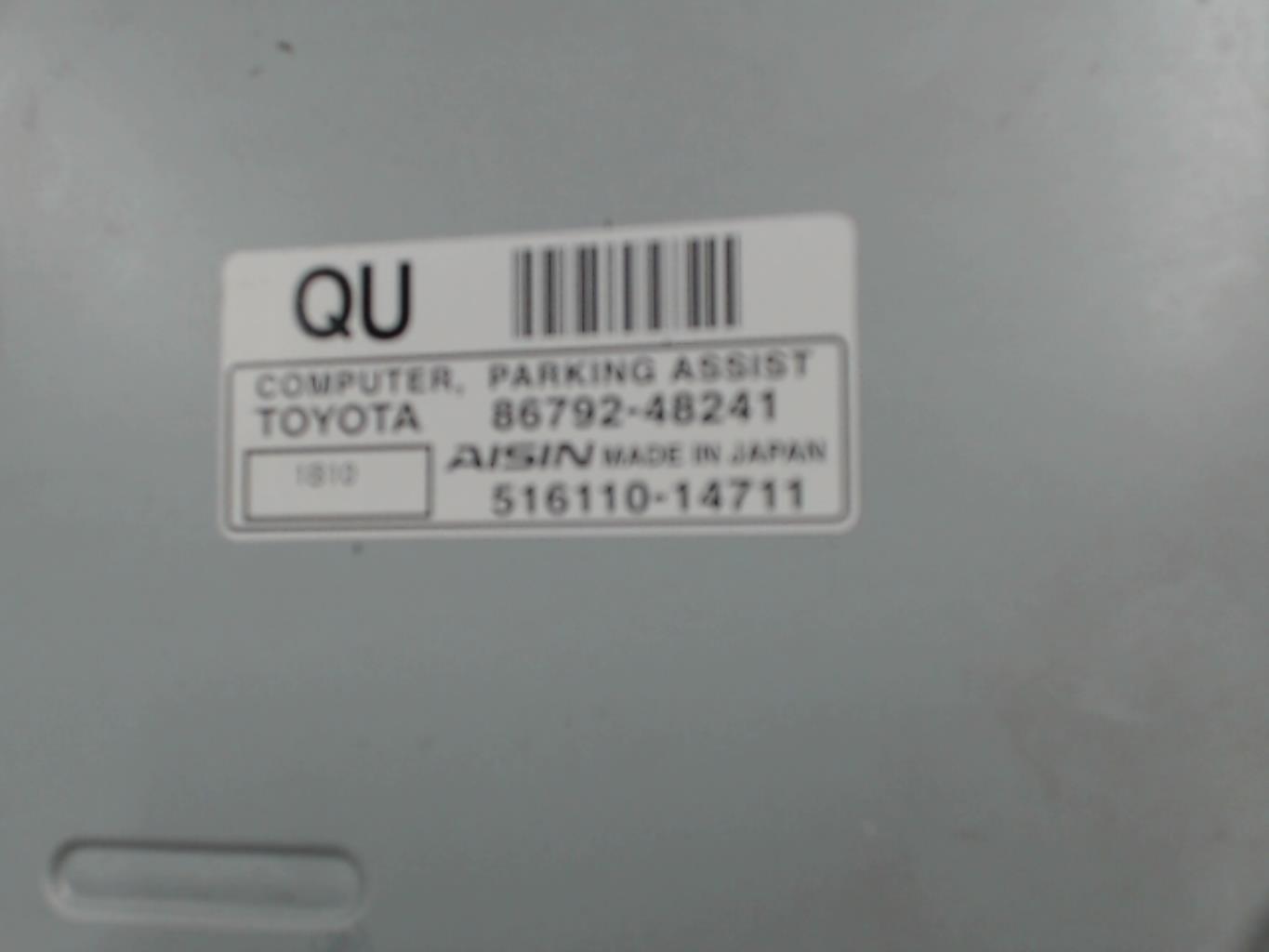 Centralina parcheggio assistito LEXUS RX 3 PHASE 1 Gasolina/Híbrido - 1