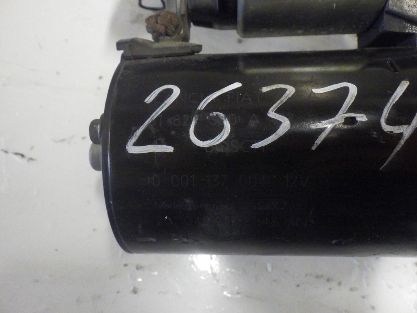 Motorino avviamento FIAT 500 2 CABRIO PHASE 1  - 1