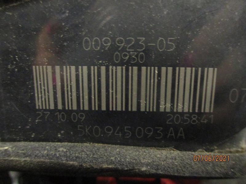 Feu arriere secondaire gauche (feux) VOLKSWAGEN GOLF 6 Diesel - 1