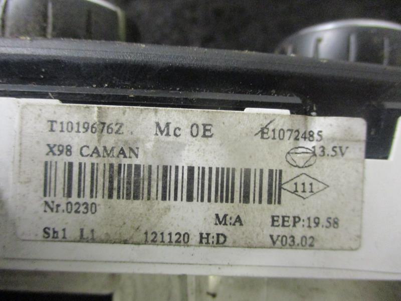 Commande chauffage RENAULT CLIO 4 PHASE 1 Diesel - 1