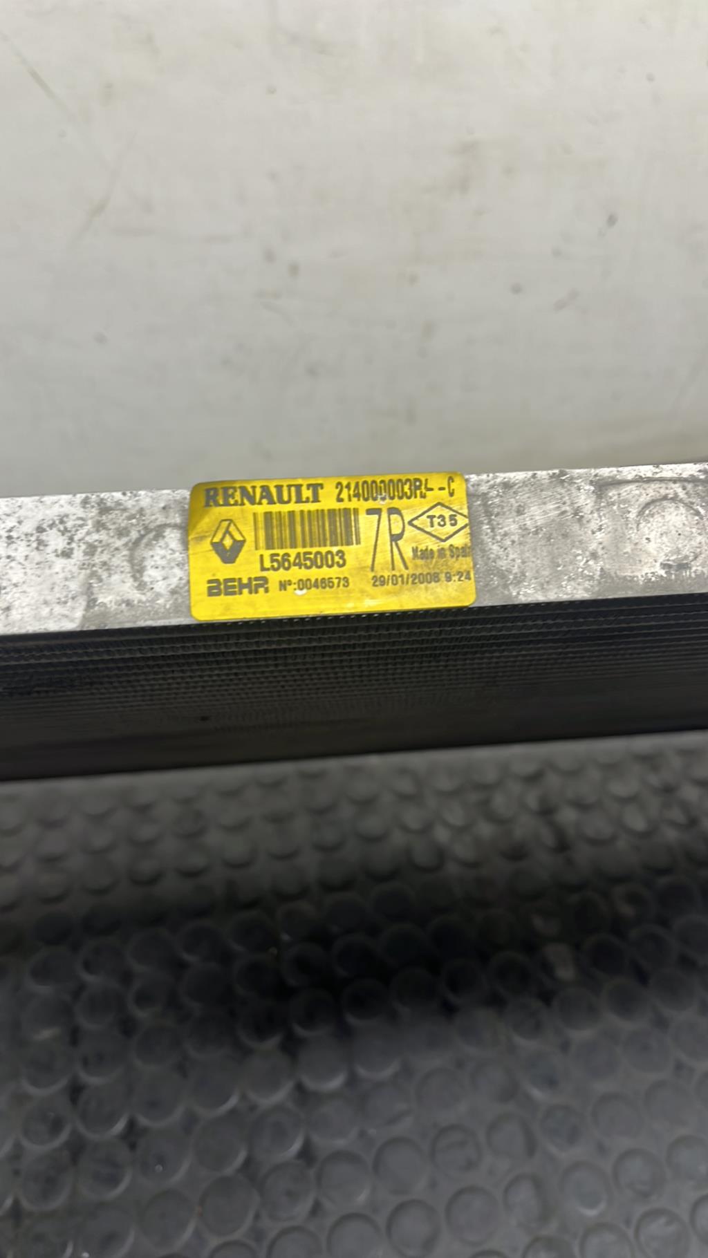 Radiateur eau RENAULT LAGUNA 3  - 1