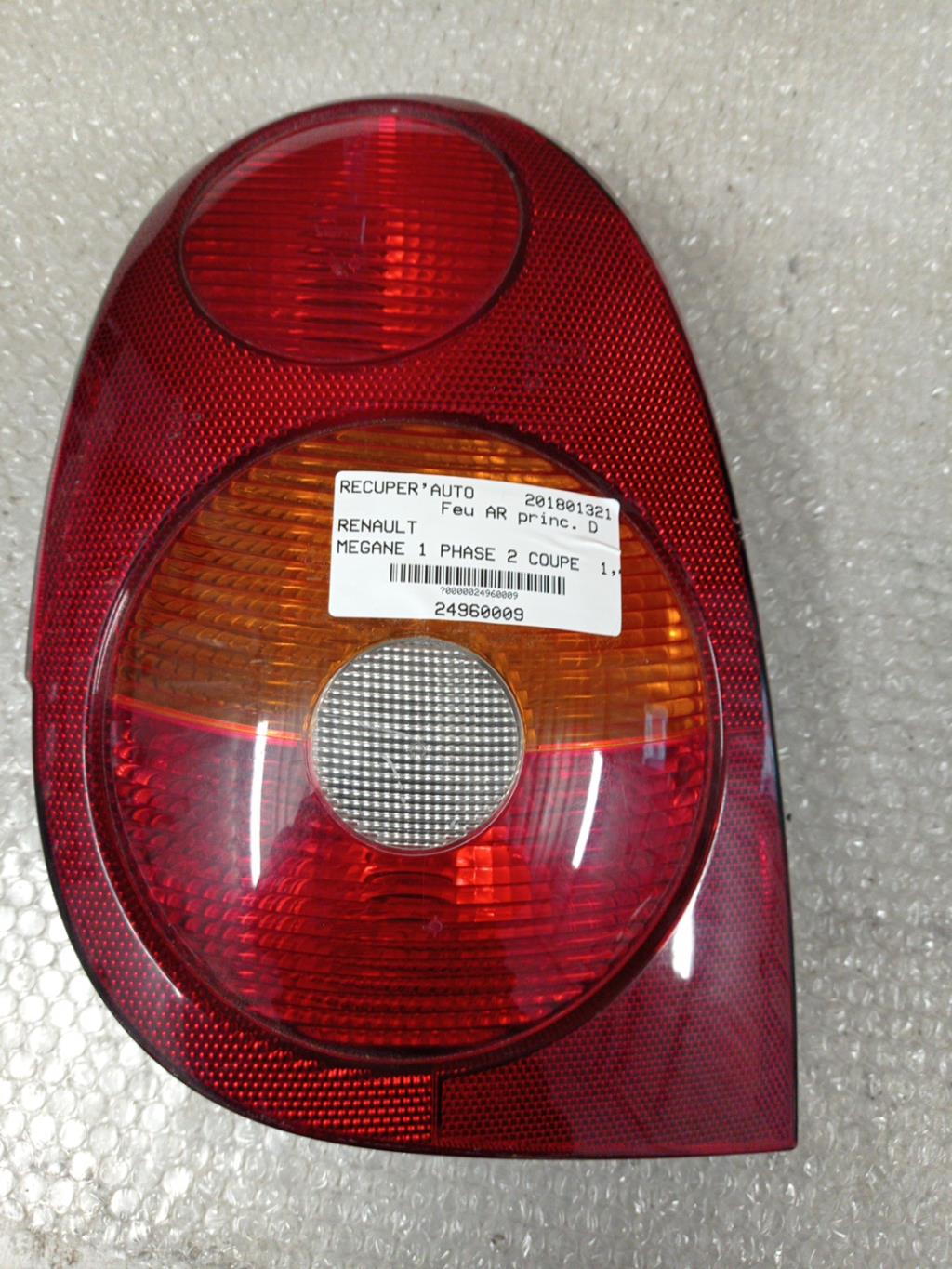 Fanale posteriore principale destro (luci) RENAULT MEGANE 1 PHASE 2 COUPE Gasolina - 1