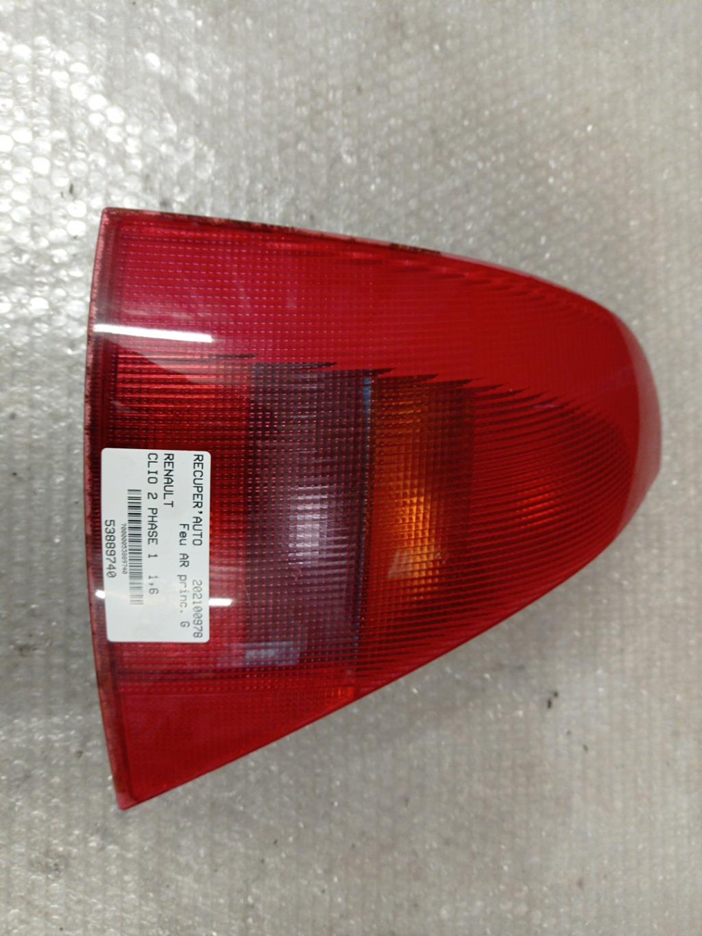 Fanale posteriore principale sinistro (luci) RENAULT CLIO 2 PHASE 1 Gasolina - 1