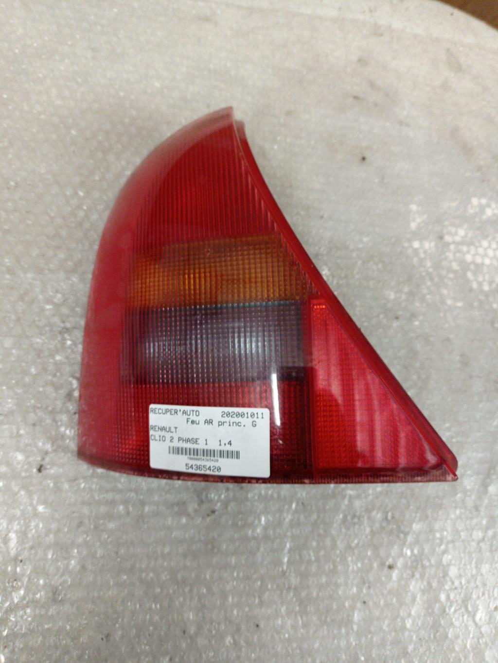 Fanale posteriore principale sinistro (luci) RENAULT CLIO 2 PHASE 1 Gasolina - 1