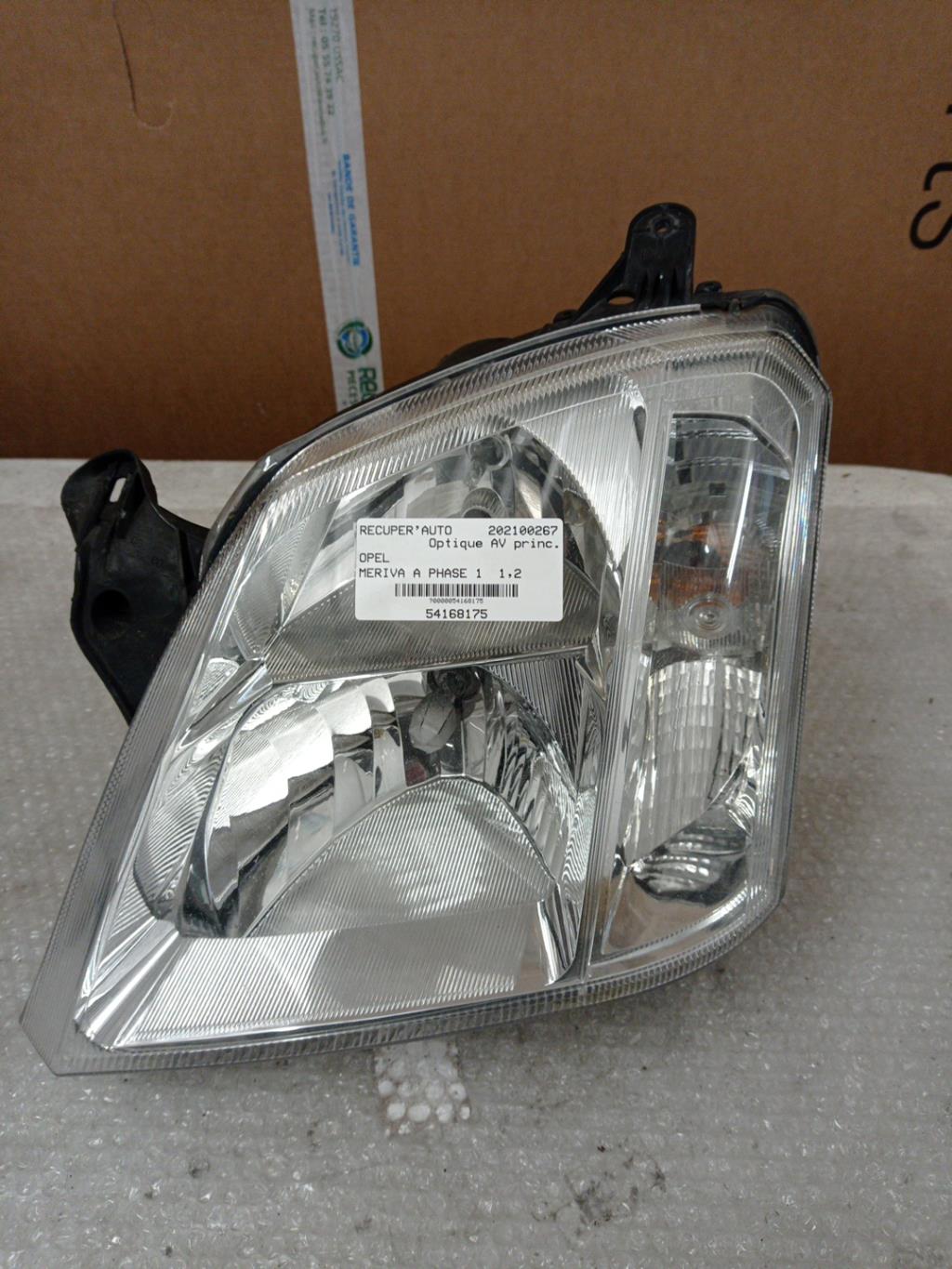 Gruppo ottico anteriore principale sinistro (luci)(faro) OPEL MERIVA A PHASE 1 Diésel - 1