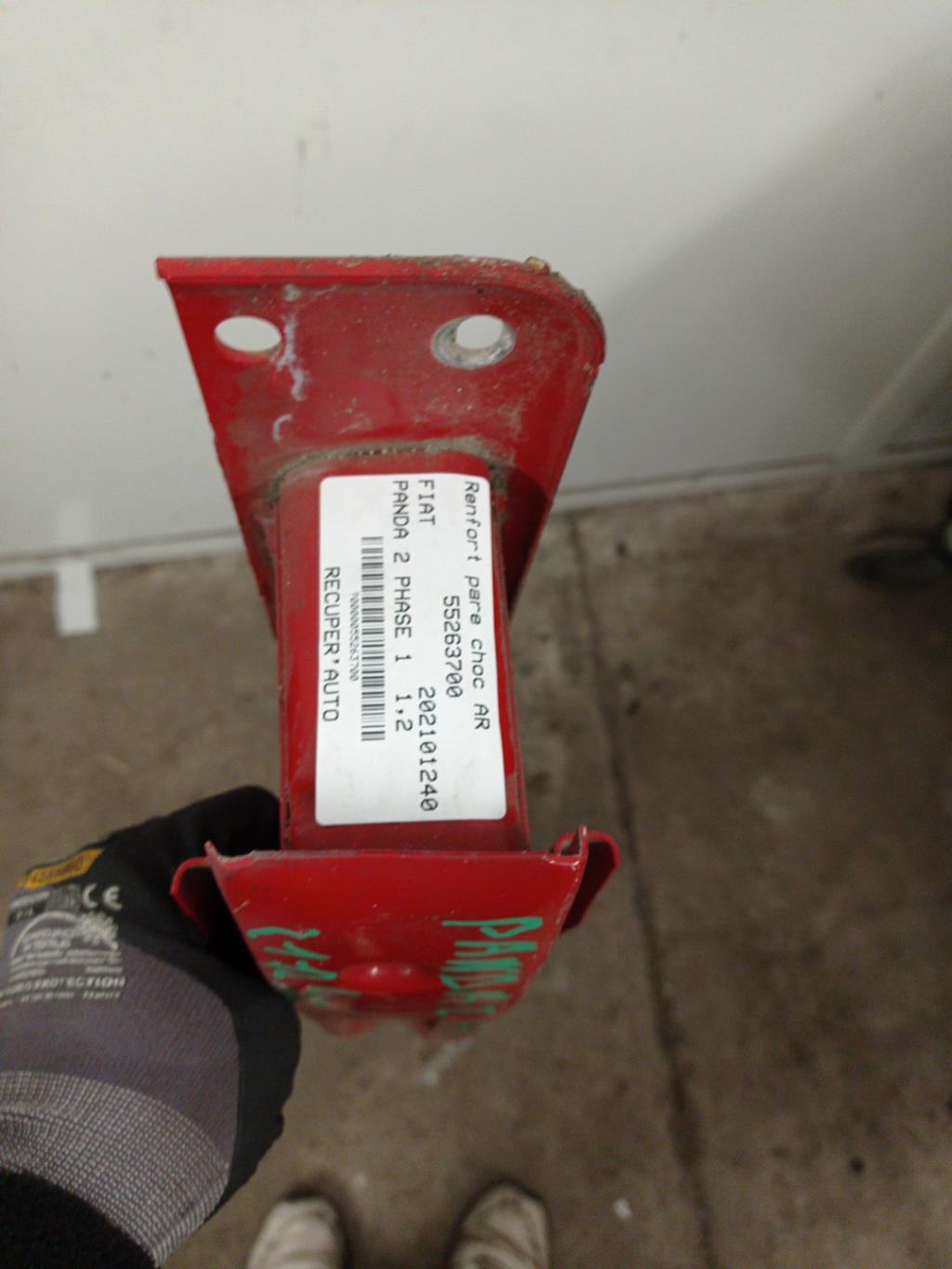 Traversa rinforzo paraurti posteriore FIAT PANDA 2 PHASE 1 Diésel - 1