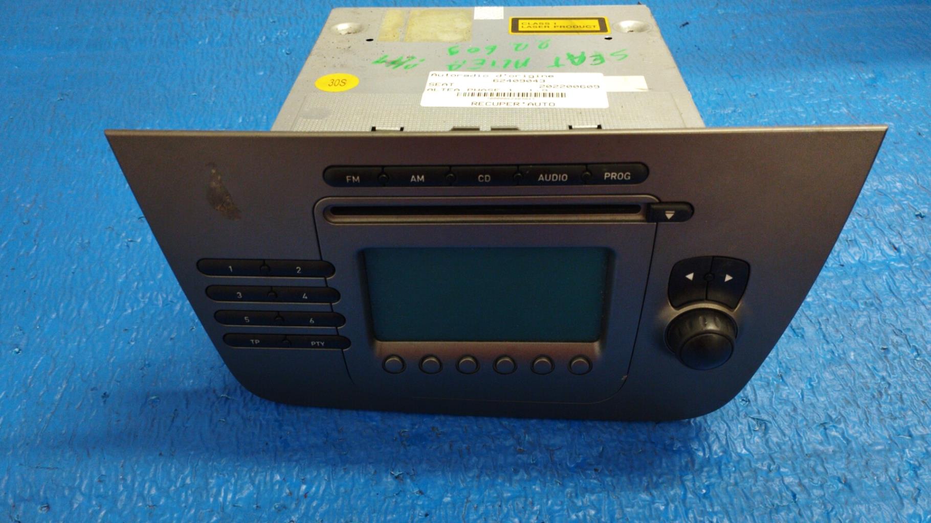 Autoradio originale SEAT ALTEA PHASE 1 Diésel - 1