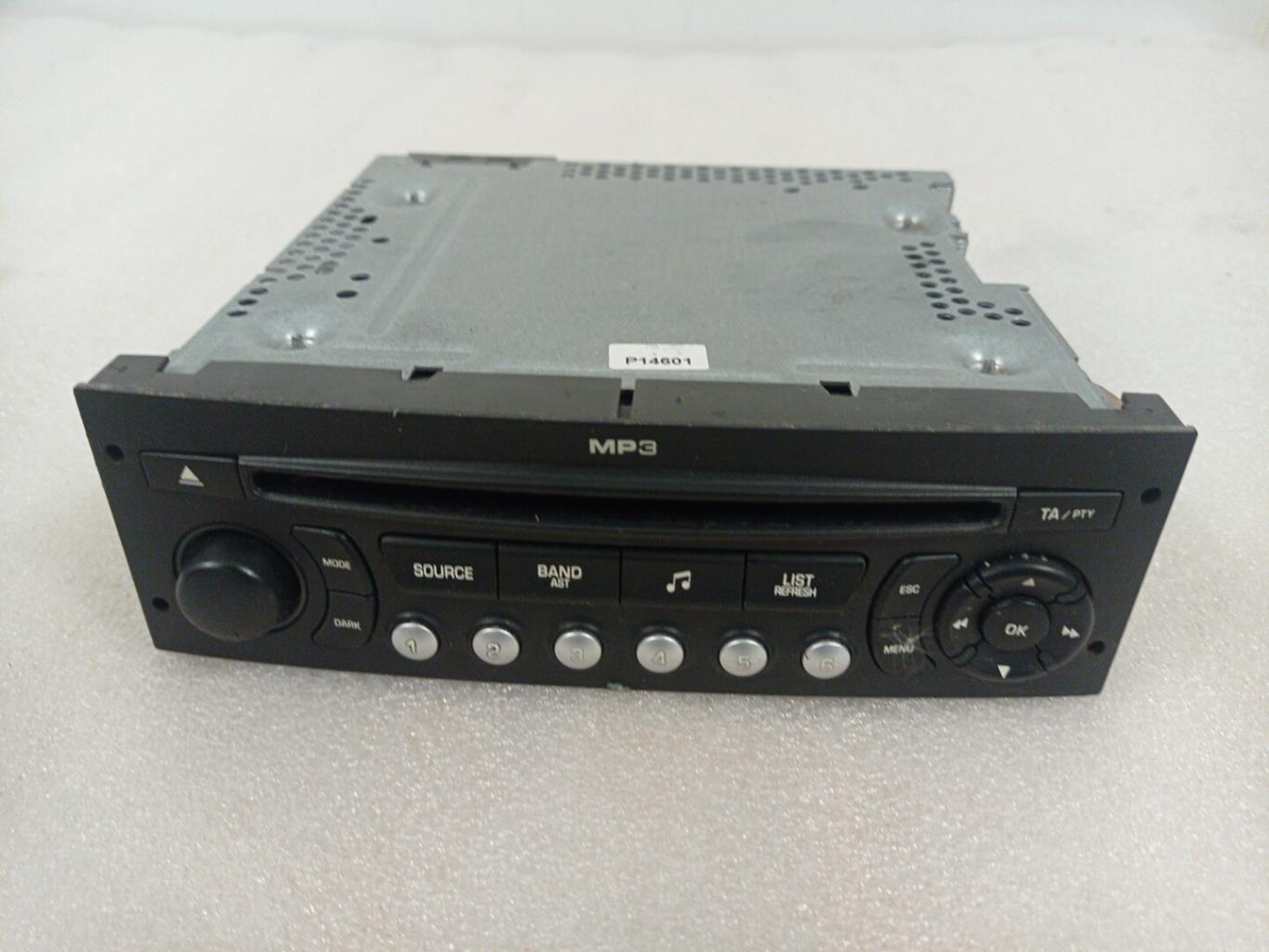 Autoradio originale PEUGEOT 207 PHASE 1 BREAK Diésel - 1