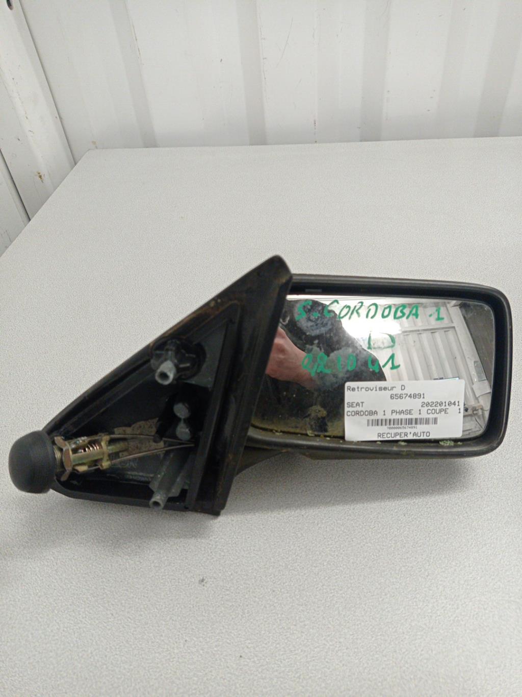 Specchietto retrovisore destro SEAT CORDOBA 1 PHASE 1 COUPE Gasolina - 1