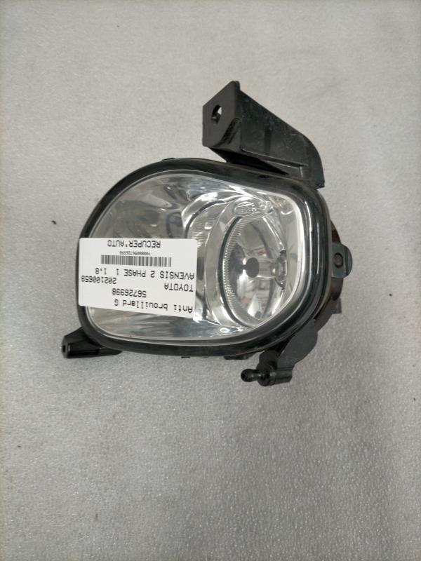 Fendinebbia sinistro (luce) TOYOTA AVENSIS 2 PHASE 1 Gasolina - 1