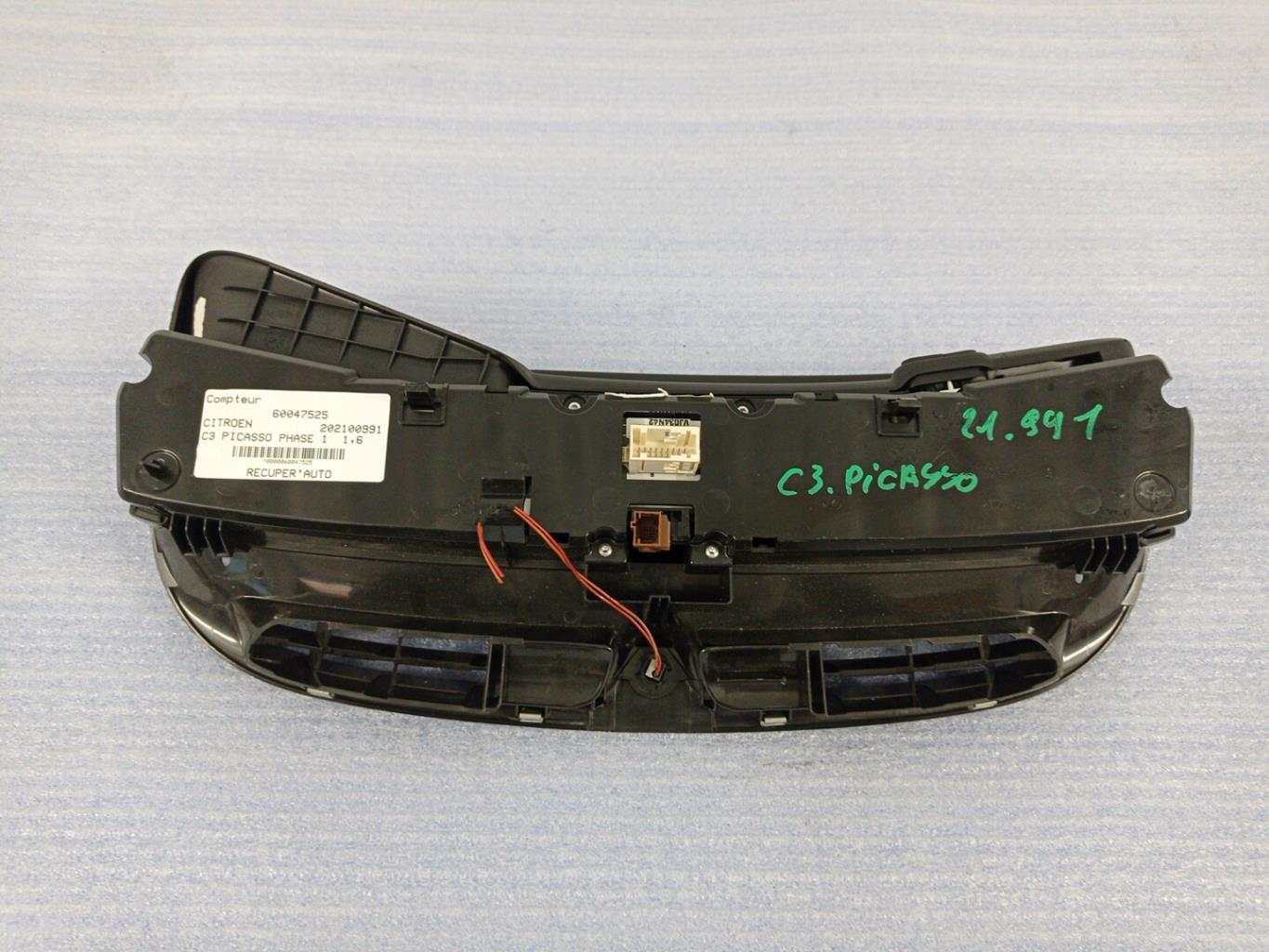Compteur CITROEN C3 PICASSO PHASE 1 Essence - 1