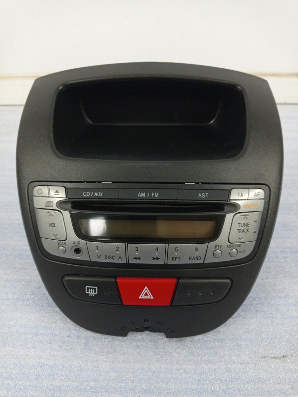 Autoradio originale PEUGEOT 107 PHASE 2 Gasolina - 1
