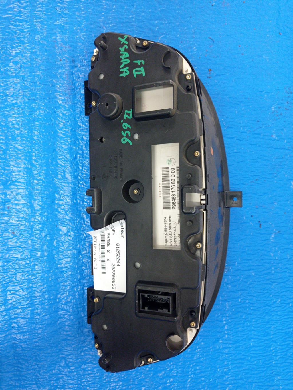 Compteur CITROEN XSARA PHASE 2 Diesel - 1