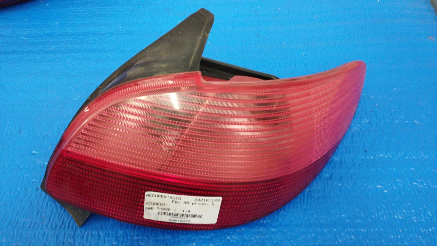 Fanale posteriore principale destro (luci) PEUGEOT 206 PHASE 1 Diésel - 1
