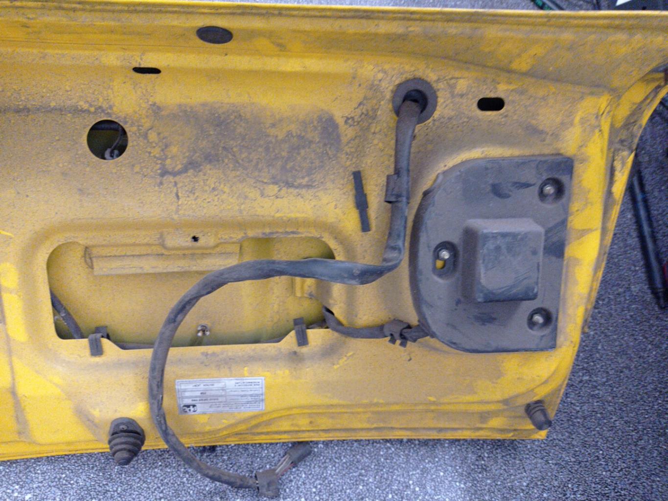 Portellone posteriore inferiore FIAT PUNTO 1 PHASE 2 CABRIOLET Gasolina - 1