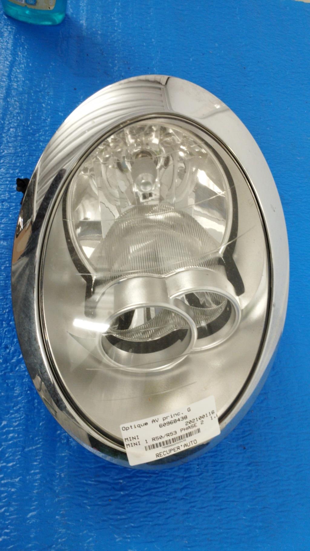 Gruppo ottico anteriore principale sinistro (luci)(faro) MINI MINI 1 R50/R53 PHASE 2 Gasolina - 1