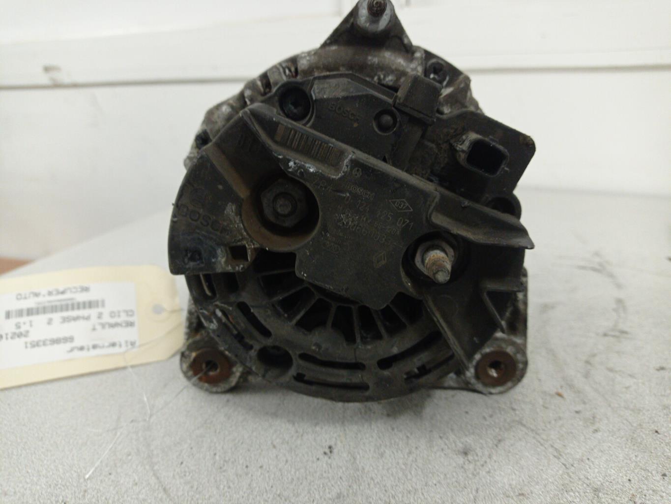 Alternatore RENAULT CLIO 2 PHASE 2 Diésel - 1
