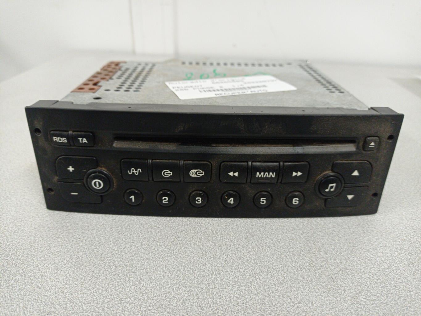 Autoradio originale PEUGEOT 206 PHASE 2 Gasolina - 1