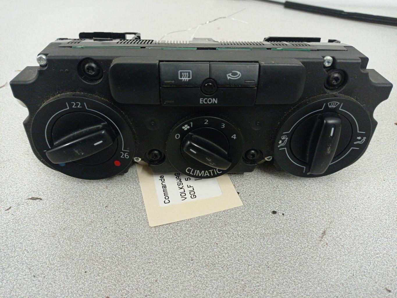 Commande chauffage VOLKSWAGEN GOLF 5 Diesel - 1