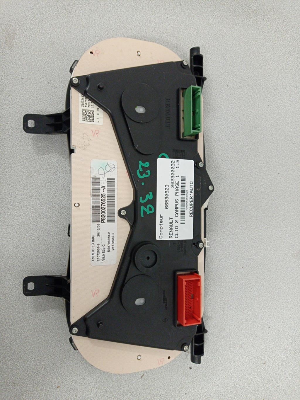 Compteur RENAULT CLIO 2 CAMPUS PHASE 1 Diesel - 1