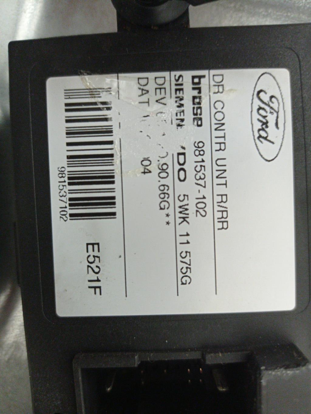 Alzacristalli elettrico posteriore destro FORD C-MAX 1 PHASE 1 Diésel - 1